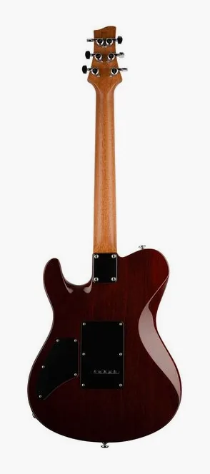 Suhr Oso Bengal Burst, tył korpusu