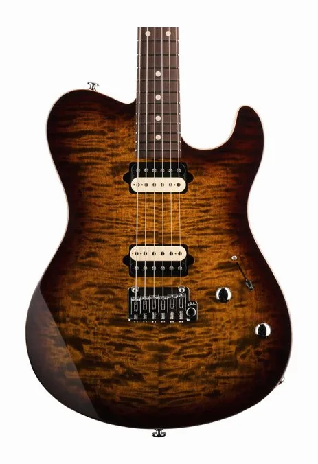 Suhr Oso Bengal Burst, tył korpusu