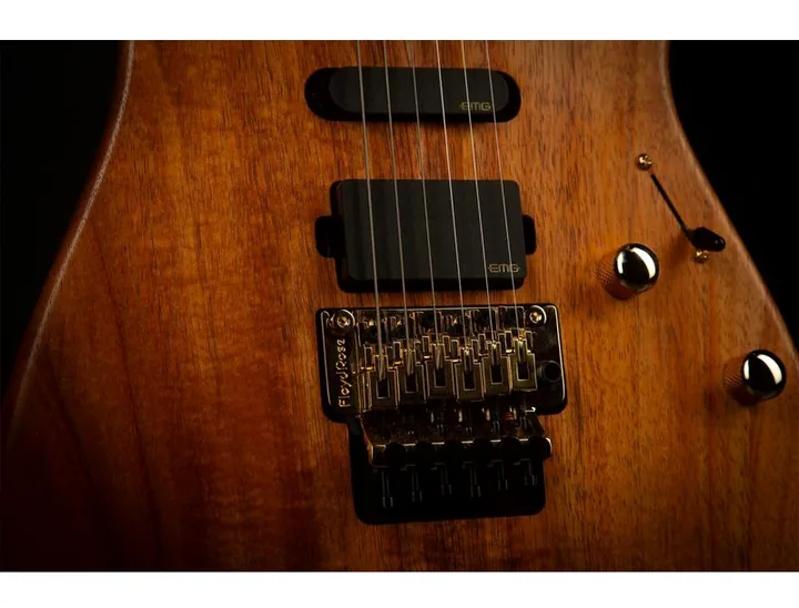 Suhr Reb Beach Standard MK II, korpus i lakier z bliska