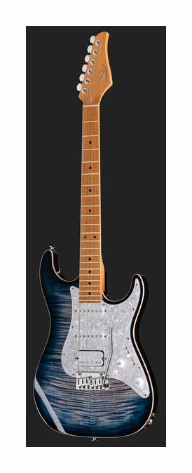 Suhr Standard Plus HSS RM TWB, główka z kluczami i logo