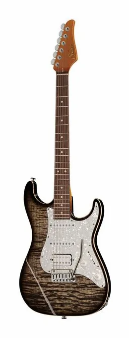 Suhr Standard Plus HSS PF TCB sfotografowana frontalnie