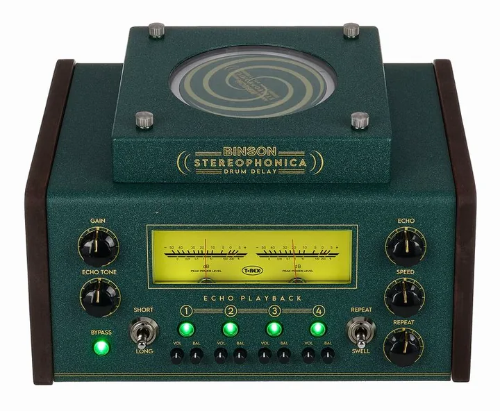 T-Rex Binson Stereophonica, wejścia i wyjścia z boku