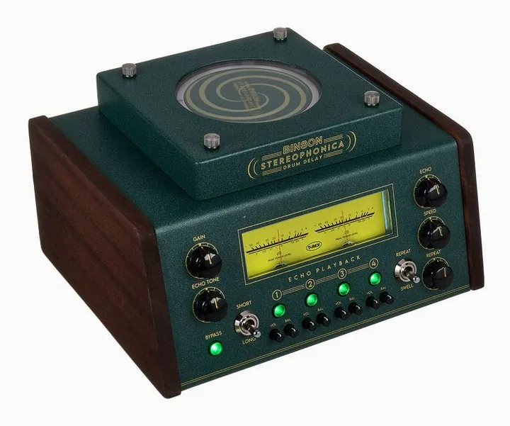 T-Rex Binson Stereophonica, footswitch z bliska