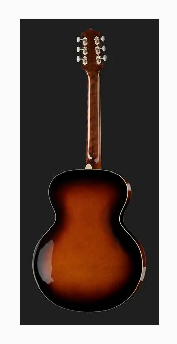 The Loar LH-309-VS, korpus i lakier z bliska