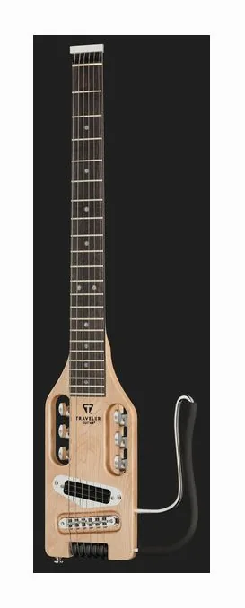 Traveler Guitar Electric Ultra-Light LH MBK widziana od przodu