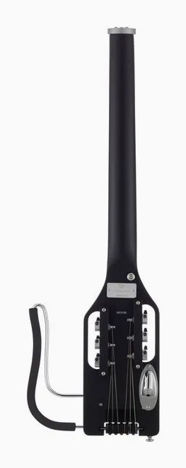 Traveler Guitar Electric Ultra Light Black, linie korpusu z góry