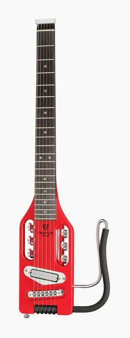 Traveler Guitar Electric Ultra-Light TR ujęta od przodu na neutralnym tle
