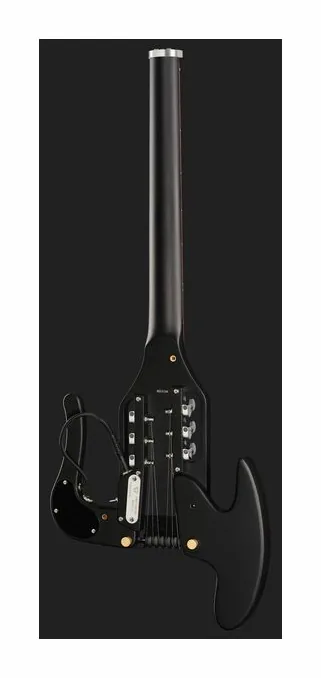 Traveler Guitar Pro Series Mod X - Matte Black, gryf i podstrunnica z boku