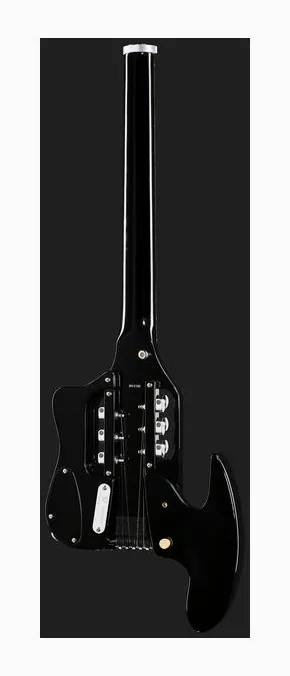 Traveler Guitar Speedster Standard Gloss Black, linie korpusu z góry