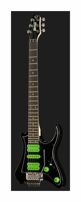Traveler Guitar TR Vaibrant 88 DLX B, główka z kluczami i logo
