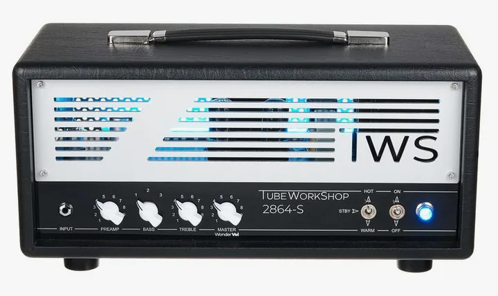 TWS 2864-S Top Silver, logo i wykończenie panelu przedniego