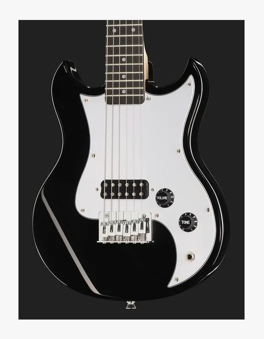 Vox SDC-1 Mini Guitar Black, gryf i podstrunnica z boku