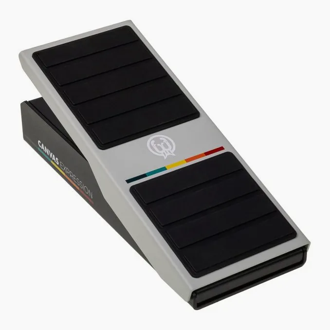Walrus Audio Canvas Expression Pedal, gałki widziane z góry