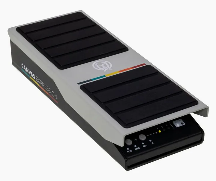 Walrus Audio Canvas Expression Pedal, dioda i przełącznik nożny