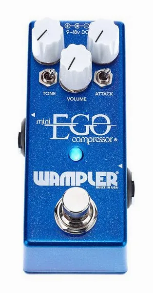Wampler Mini Ego Compressor, wejścia i wyjścia z boku