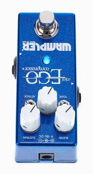 Wampler Mini Ego Compressor, grafika panelu górnego