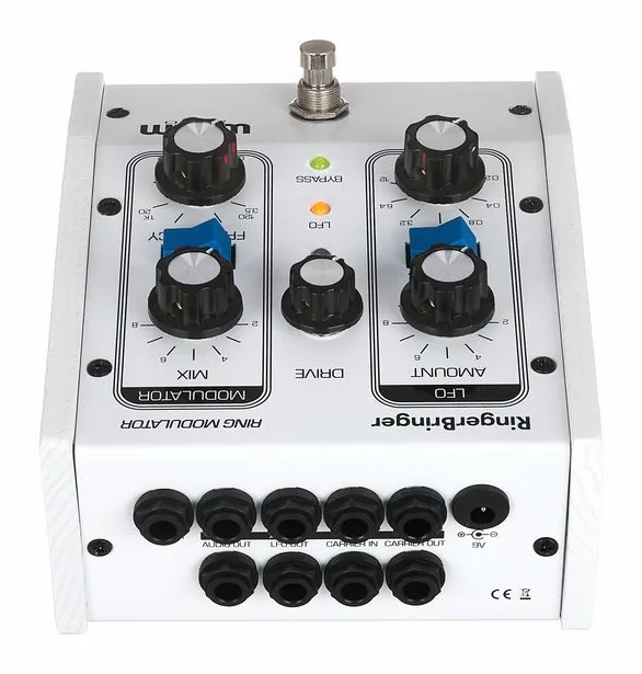 Warm Audio RingerBringer limited White, złącza z tyłu urządzenia