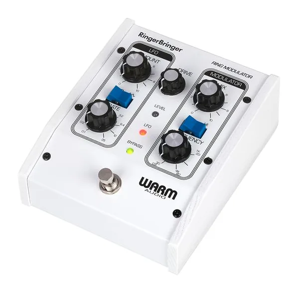 Warm Audio RingerBringer limited White widziana od przodu