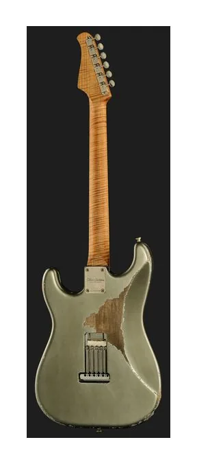 Xotic Guitars XSC-3 Pepper Gray Heavy Aged, tył korpusu