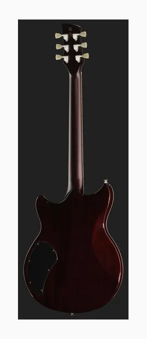 Yamaha Chris Buck RS02CB Honey Gold, linie korpusu z góry