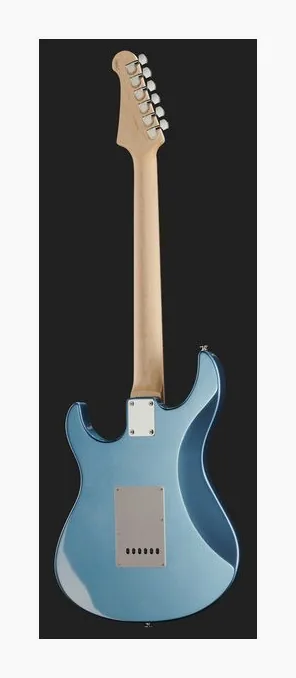 Yamaha Pacifica 112J LPB, prog zerowy i pierwsze pozycje na gryfie