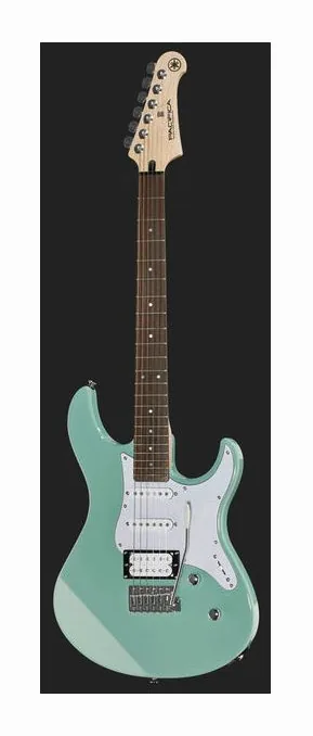 Yamaha Pacifica 112V SB RL, korpus i lakier z bliska