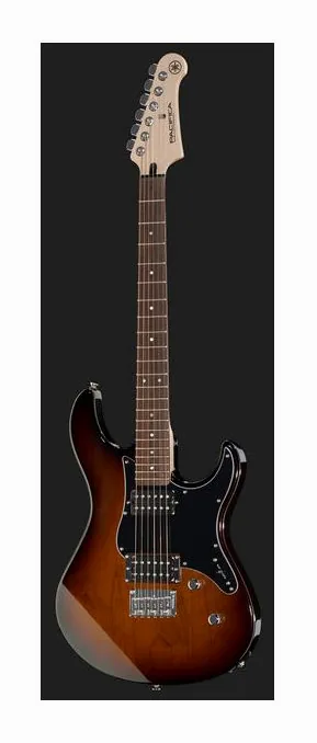 Yamaha Pacifica 120H TBSB, przetworniki i gałki regulacji