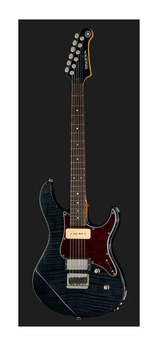 Yamaha Pacifica 611HFM TB, prog zerowy i pierwsze pozycje na gryfie