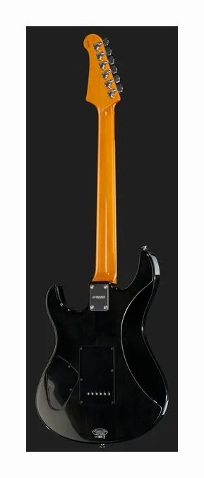 Yamaha Pacifica 611 V FM TBL, linie korpusu z góry