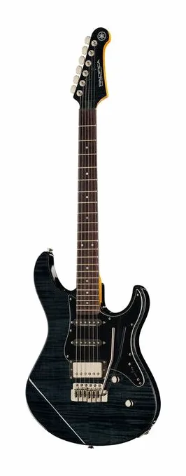 Yamaha Pacifica 612V II FM TBL widziana od przodu