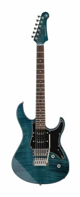 Yamaha Pacifica 612V II FM IDB sfotografowana frontalnie