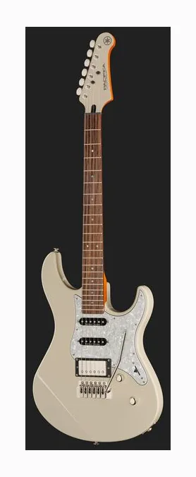 Yamaha Pacifica 612VIIX Vintage White, gryf i podstrunnica z boku
