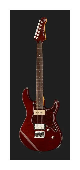 Yamaha Pacifica 611HFM RTB, gryf i podstrunnica z boku