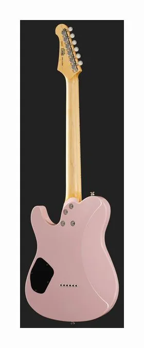 Yamaha Pacifica SC P11SM Ash Pink, główka z kluczami i logo