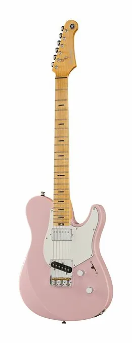 Yamaha Pacifica SC P11SM Ash Pink ujęta od przodu na neutralnym tle