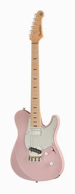 Yamaha Pacifica SC Std+ 11SM Ash Pink widziana od przodu