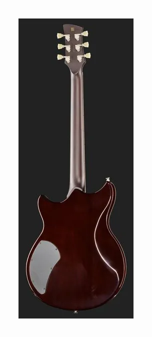 Yamaha Revstar RSS20 Black, korpus i lakier z bliska
