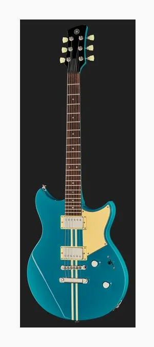 Yamaha Revstar RSE20 Red Copper ujęta od przodu na neutralnym tle