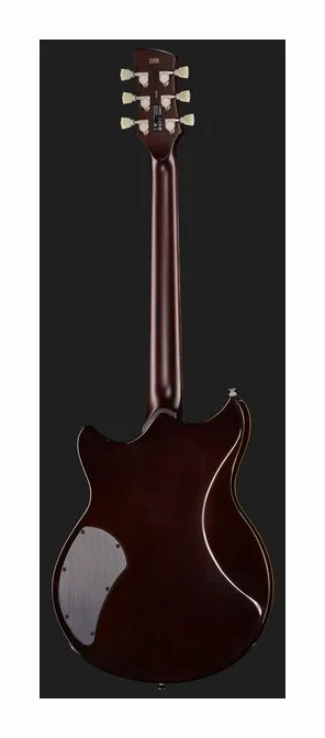 Yamaha Revstar RSP20X R. Br. Charcoal, profil boczny korpusu