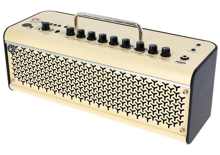 Yamaha THR30IIW Cream, gałki i przełącznik kanałów